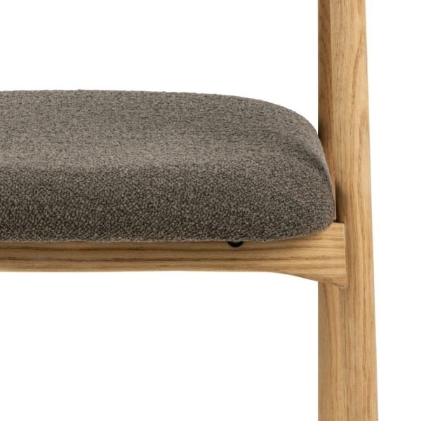 Krzesło Addi brązowe/ dąb Monza 40 - ACTONA